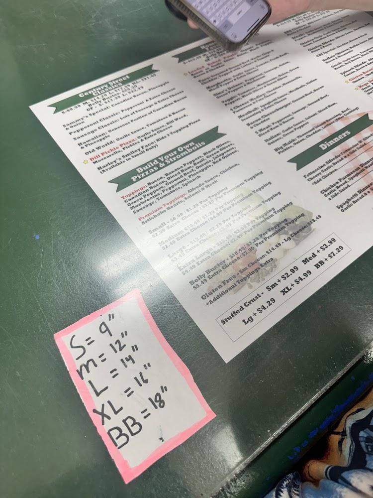 Gina's Pizzeria Menu image 4